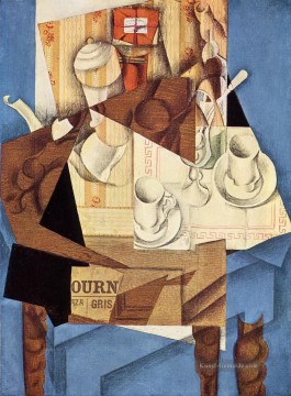 Juan Gris Werke - Frühstück 1914 Juan Gris